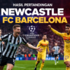 Hasil Pertandingan Newcastle vs FC Barcelona: Duel Sengit Berakhir Dramatis di Liga Champions