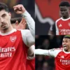 Rating Pemain Arsenal vs Bayer Leverkusen: Kai Havertz Hantui Mantan Klub, Noni Madueke Selamatkan The Gunners di Akhir Laga