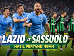 Hasil Pertandingan Lazio vs Sassuolo: Gol Dramatis Adam Marušić di Menit Akhir Bawa Lazio Menang 2-1