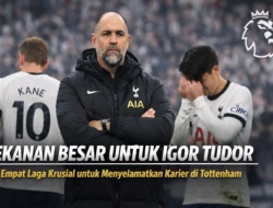 Igor Tudor Memiliki Empat Pertandingan yang Sangat Sulit untuk Menyelamatkan Pekerjaannya di Tottenham