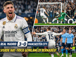 Man City Hanya Bisa Menyaksikan Pertunjukan Valverde Saat Kapten Madrid Itu Mengamuk di Bernabeu
